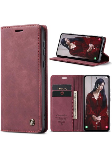 Samsung Galaxy A35 5g Için Flip Case Vintage Pu Deri Cüzdan Kılıf Kartı (Yurt Dışından) fiyatları