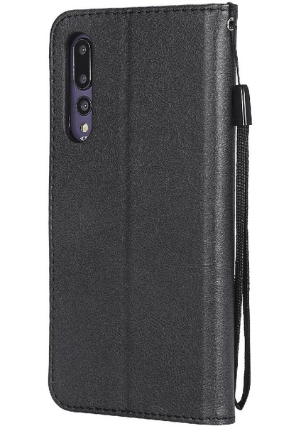 Huawei P20 Pro Için Flip Case Yüksek Kalite Deri Iş Cüzdan Telefon (Yurt Dışından) indirimleri