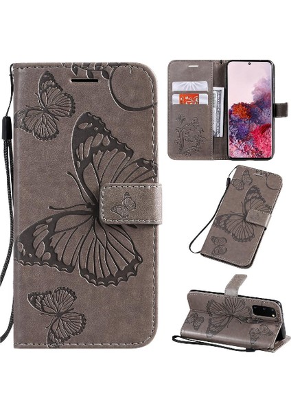 Samsung Galaxy S20 Pu Deri Manyetik Kapak Darbeye Kapak (Yurt Dışından)