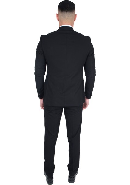 Erkek Sivri Yaka Yelekli Smokin 215141 fırsatları