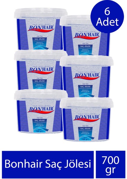 Saç Jölesi 700 gr 6 Adet