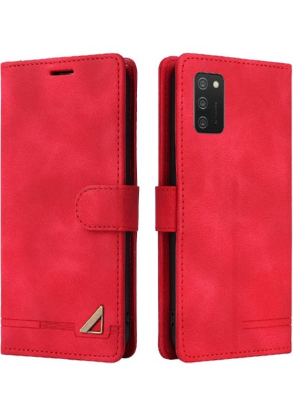 Samsung Galaxy A02S Flip Kapak Için Flip Case Darbeye Cüzdan Basit (Yurt Dışından)