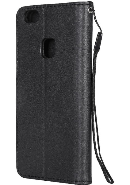 Kart Yuvası Klasik Düz Renk Iş ile Huawei P10 Lite Için Flip Case (Yurt Dışından) fırsatları