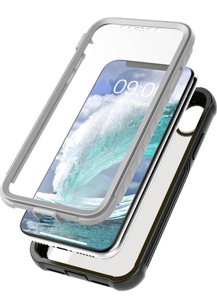 Iphone Xr Için Kılıf Damla ve Çarpışma Geçirmez 360 Her Şey Dahil Pet Koruyucu (Yurt Dışından)