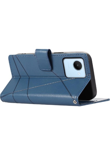 Realme C30 Darbeye Üç Kart Yuvaları Kickstand Şok Için Flip Case (Yurt Dışından) indirimleri
