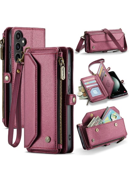 Kadınlar Için Samsung Galaxy S23 Kılıf Cüzdan Cüzdan Kılıf Için Crossbody Durumda (Yurt Dışından)