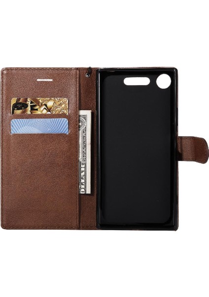 Sony Xperia Xperia Için Flip Case Yüksek Kaliteli Deri Iş Cüzdan Telefon (Yurt Dışından) fırsatları