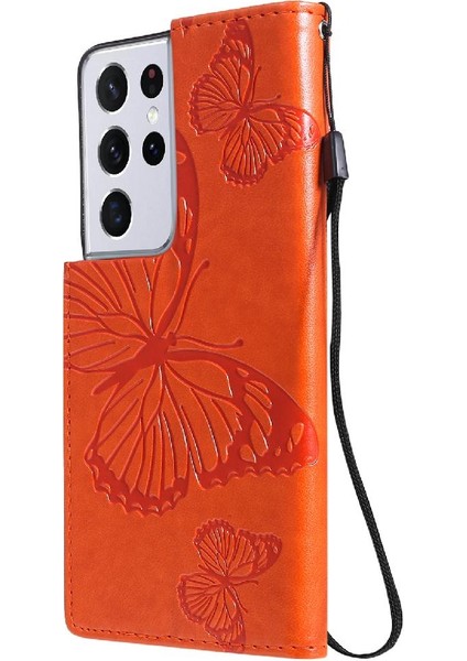 Samsung Galaxy S21 Ultra Manyetik Kapak Flip Kickstand Pu Deri (Yurt Dışından) indirimleri