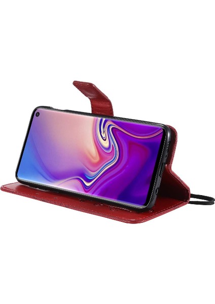 Kart Yuvası Standı ile Samsung Galaxy S10E Pu Deri Kılıf Darbeye (Yurt Dışından) fiyatları