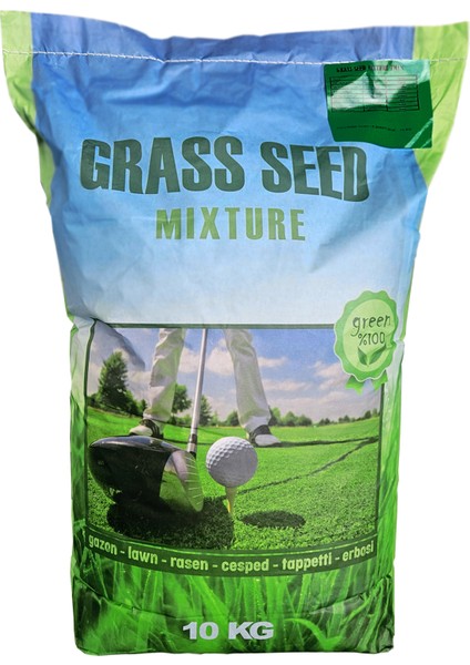 Zencefil Organik Çim Tohumu 7 Karışım Ithal 7m Çim Tohumu 10 Kg. Açılmamış Çuvalında Grass Seed