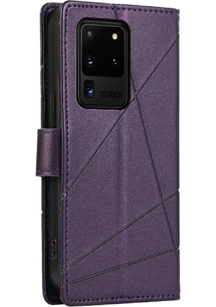 Samsung Galaxy S20 Ultra Darbeye Kickstand Şok Üç Için Flip Case (Yurt Dışından) indirimleri