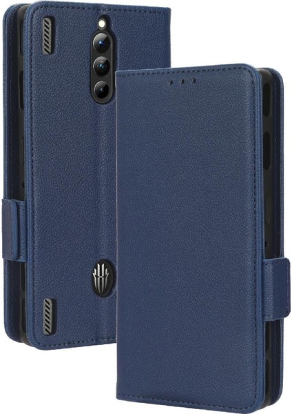 Zte Nubia Kırmızı Sihirli 8 Pro Artı Pu Deri Yan Toka Cüzdan Kartı (Yurt Dışından) modelleri