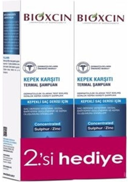 Aqua Thermal Kepek Karşıtı Şampuan 300ML 2.si Hediye