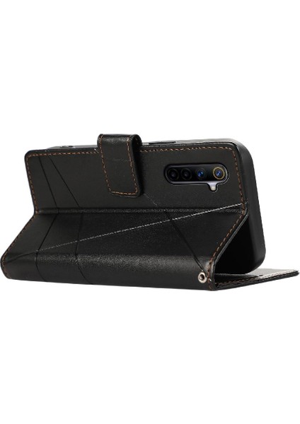 Realme 6 Şok Emici Darbeye Kickstand Üç Kart Için Flip Case (Yurt Dışından) indirimleri
