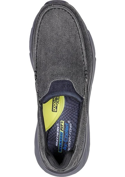 204301-BLK Max Cushioning Elite Calver Erkek Füme Kumaş Sneaker Spor Ayakkabı