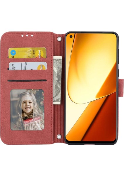 Huawei Mate 60 Pro Artı Pu Deri Cüzdan Kılıf Kickstand Için Flip Case (Yurt Dışından)