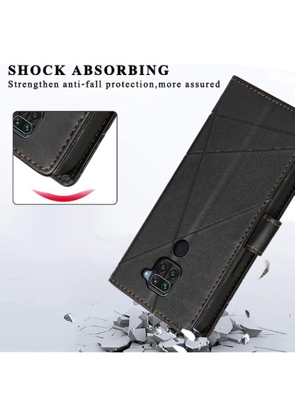 Xiaomi Redmi Not 9 Için Flip Case Kickstand Darbeye Şok Emici (Yurt Dışından) indirimleri