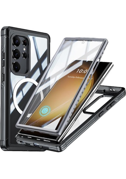 Samsung Galaxy S24 Ultra 360 Için Miracase Manyetik Kılıf Her Şey Dahil ve (Yurt Dışından)