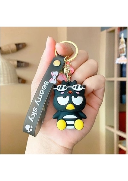 Karikatür Hayvanlar Hello Kitty Kuromi Kolye Anahtarlık Anahtarlık Anime Aksiyon Figürleri Koleksiyon Model Oyuncaklar Takı Hediyeler (Yurt Dışından)