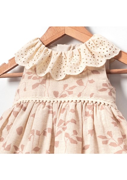 %100 Pamuk Fisto Yakalı Kız Bebek 2'li Takım fiyatları