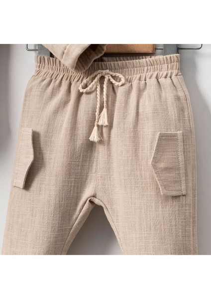 Mevsimlik %100 Pamuk Muslin Erkek Çocuk 2'li Takım fiyatları