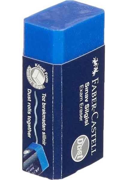 Faber Castel Sınav Silgisi Mavi Exam Eraser 6 Lı 187170