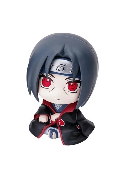 9cm Naruto Anime Figure Naruto Kakashi Action Figure Q Version Kawaii Sasuke Itachi Figurine Car Decoration Collection Model Toy (Yurt Dışından)