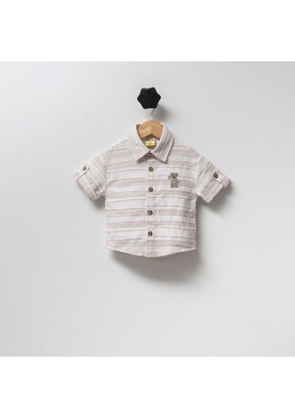 Erkek Bebek Yazlık Şortlu Gömlekli Takım