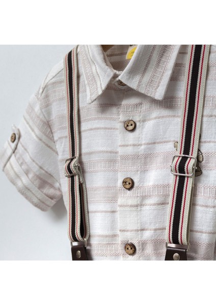 Erkek Bebek Yazlık Şortlu Gömlekli Takım modelleri