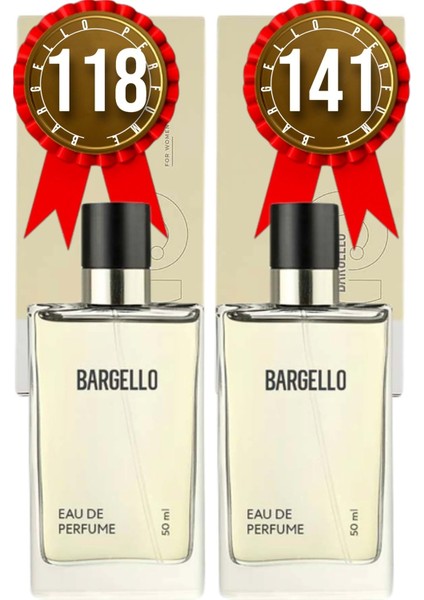118 Kadın Parfüm Floral + 141 Kadın Parfüm Floral 50 ml Edp