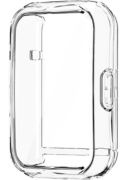 Huawei Watch Fit 2 Uyumlu Silikon Kasa ve Ekran Koruyucu 360 Tam Koruma