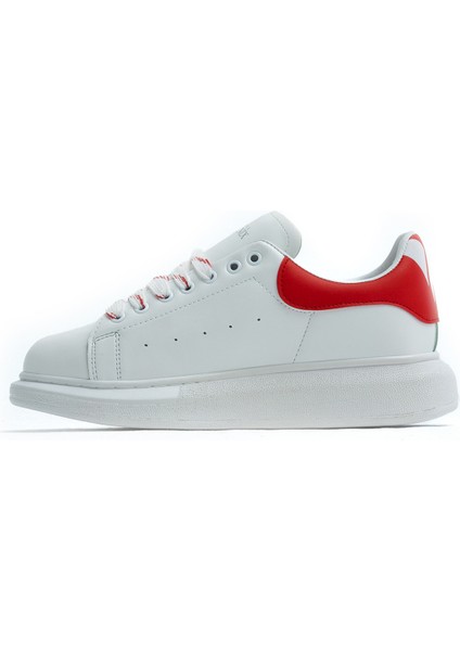 De Rio Beyaz Kırmızı Unisex Sneakers Spor Ayakkabı fiyatları