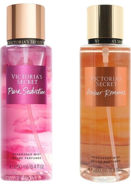 Pure Seduction-Amber Romance Vücut Spreyi Ikili Set