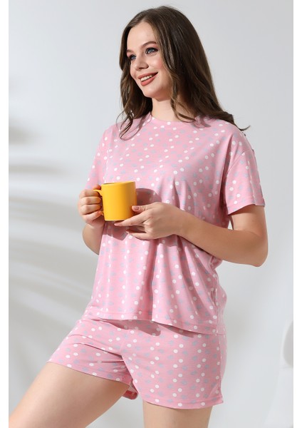 Likapashop Şortlu Pijama Takımı