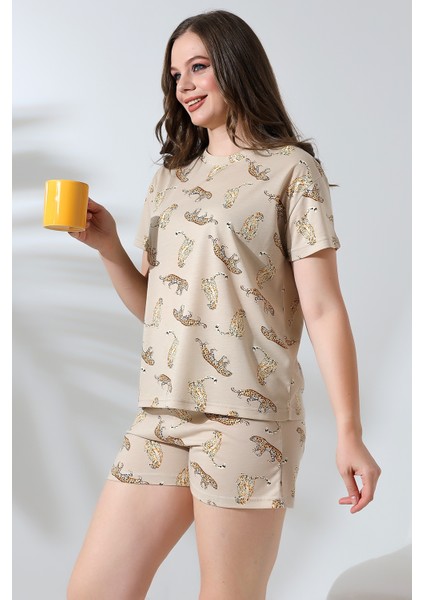 Likapashop Şortlu Pijama Takımı