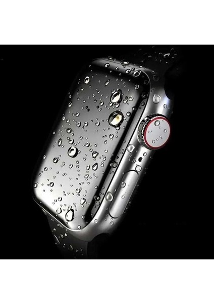 Apple Watch Uyumlu 41MM Mat Tam Kaplayan Nano Ekran Koruyucu Parmak Izi Yapmaz
