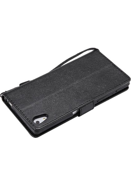Sony Xperia Z5 Yüksek Kaliteli Deri Klasik Düz Renk ile Flip Case (Yurt Dışından) modelleri