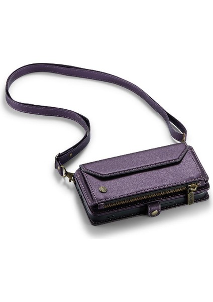 Kadınlar Için Crossbody Durumda iphone 14 Artı Cüzdan Durumda Cüzdan Fermuar (Yurt Dışından) indirimleri