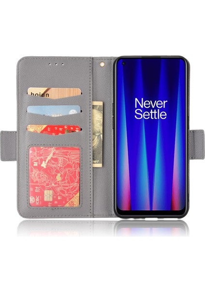 Oneplus Nord Ce 2 5g Yan Toka Manyetik Kart Yuvaları Tutucu Pu (Yurt Dışından)