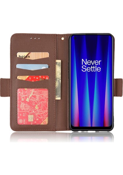 Oneplus Nord Ce 2 5g Yan Toka Manyetik Kart Yuvaları Tutucu Pu (Yurt Dışından)