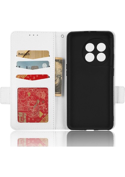 Oneplus 11R 5g Için Kılıf Pu Deri Cüzdan Kart Yuvaları Tutucu Manyetik Yan (Yurt Dışından)