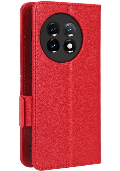 Oneplus 11R 5g Için Kılıf Pu Deri Cüzdan Kart Yuvaları Tutucu Manyetik Yan (Yurt Dışından)