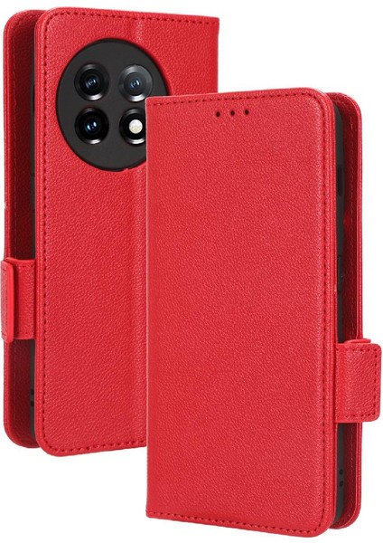 Oneplus 11R 5g Için Kılıf Pu Deri Cüzdan Kart Yuvaları Tutucu Manyetik Yan (Yurt Dışından)