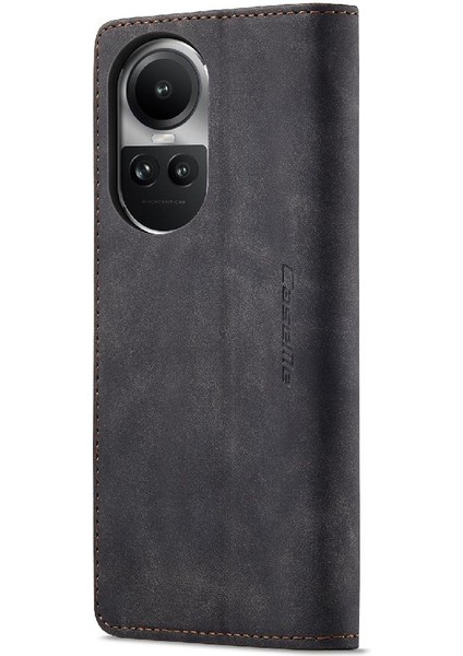 Oppo Oppo 10 5g Manyetik Kapatma Darbeye Vaka Kart Yuvası Için Flip Case (Yurt Dışından)