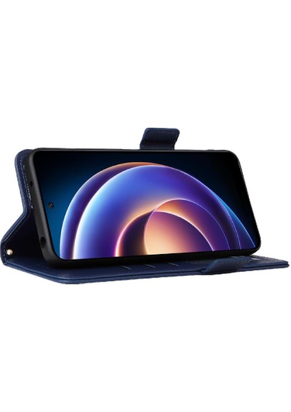 Xiaomi Poco M6 Pro 5g Için Kılıf Kart Yuvaları Tutucu Manyetik Cüzdan Pu Yan (Yurt Dışından) fırsatları