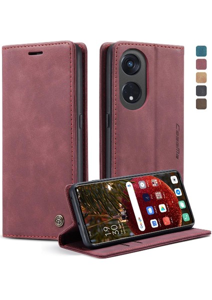 Oppo Oppo 8t 5g Manyetik Kapatma Darbeye Vaka Kart Yuvası Için Flip Case (Yurt Dışından) fırsatları