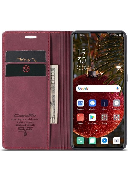Oppo Oppo 8t 5g Manyetik Kapatma Darbeye Vaka Kart Yuvası Için Flip Case (Yurt Dışından) indirimleri