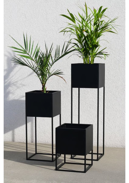 Saksı - Dekoratif Ayaklı Saksılık - 80 cm (Büyük) fiyatları