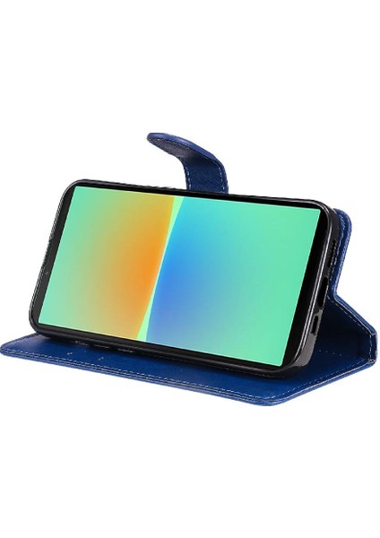 Kart Yuvası ile Sony Xperia 10 Iv Için Flip Case Iş Cüzdan Telefon Kılıfı (Yurt Dışından) fırsatları