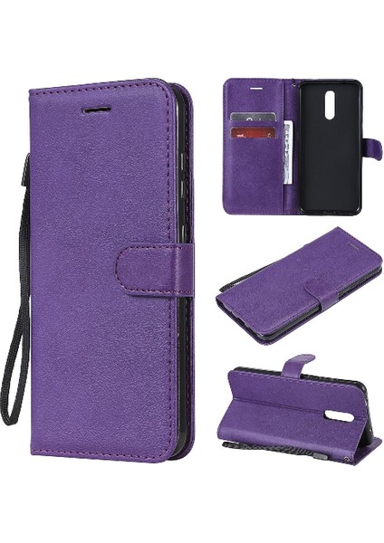 Kart Yuvası ile Nokia 3.2 Için Flip Case Iş Cüzdan Telefon Kılıfı Klasik (Yurt Dışından)